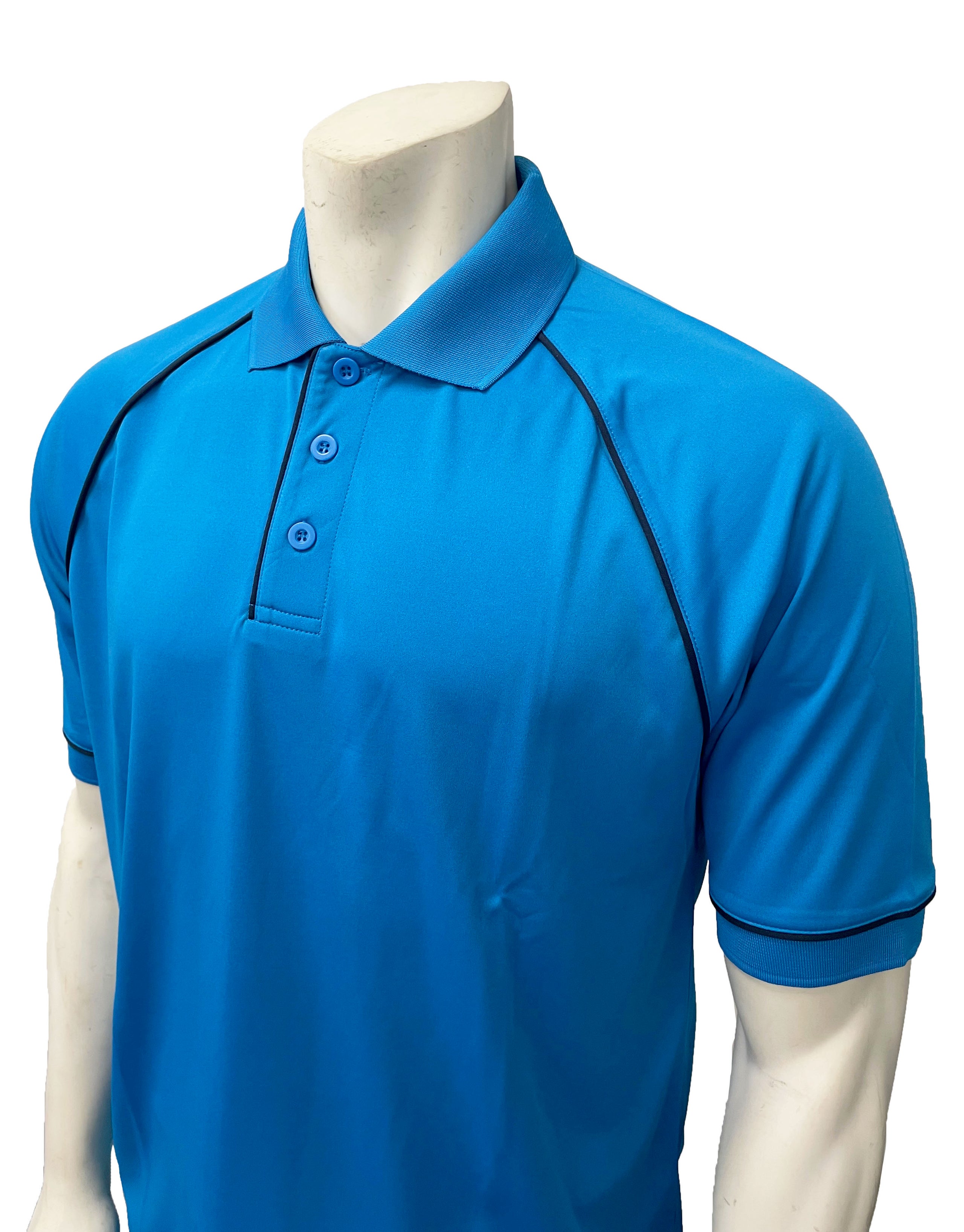 Bright Blue Volleyball Shirt Men Officials Only